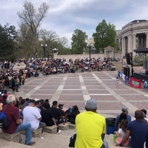 Denver Cinco de Mayo 2023 Stage Performance Crowd
